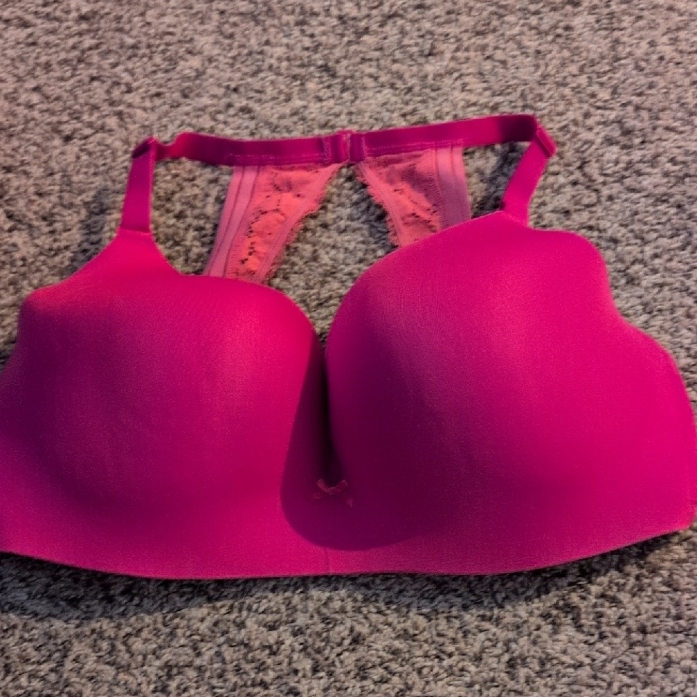Cacique Vibrant Pink Bra